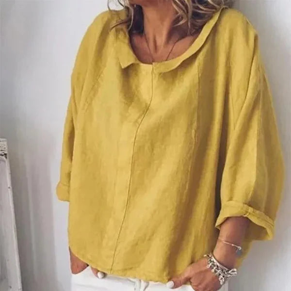 Ivyshape | Women's Comfy Loose Blouse Cool