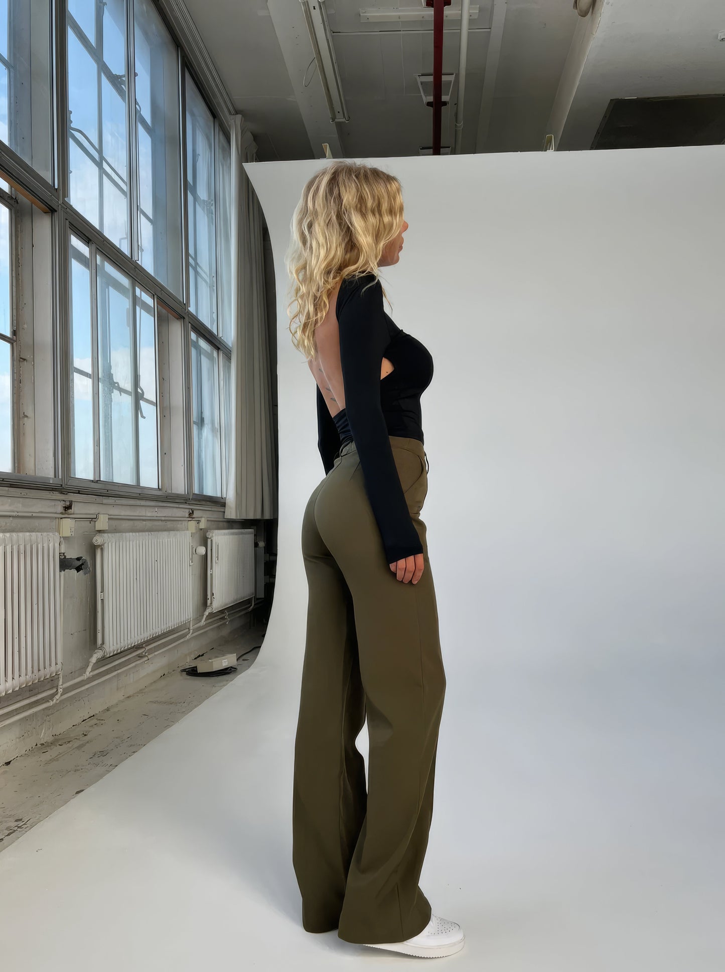 Ivyshape | Wide Chic Trousers Women