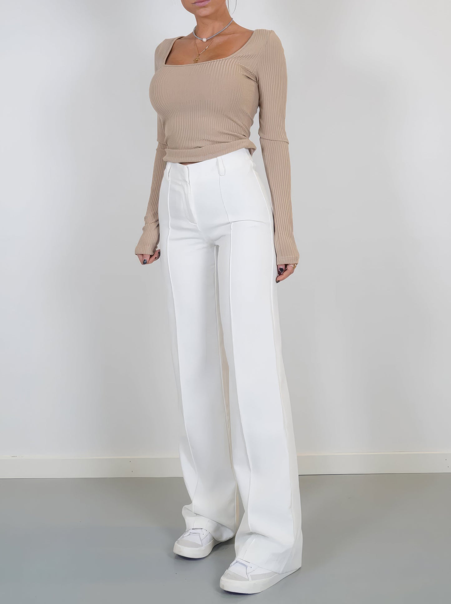 Ivyshape | Wide Chic Trousers Women