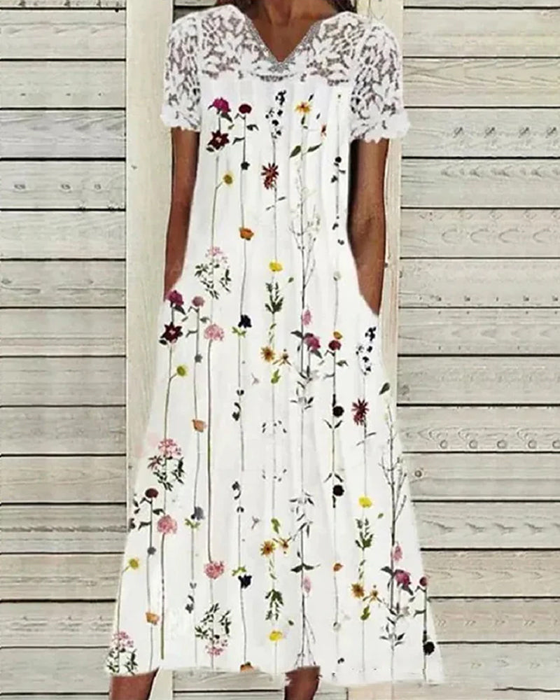 Summer Dress with Floral Print | Perfect for Casual Days