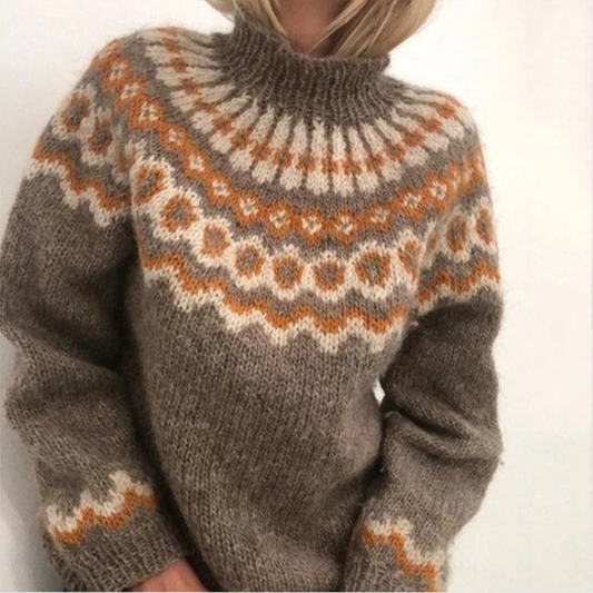 Ivyshape | Warm and Stylish Knitted Sweater