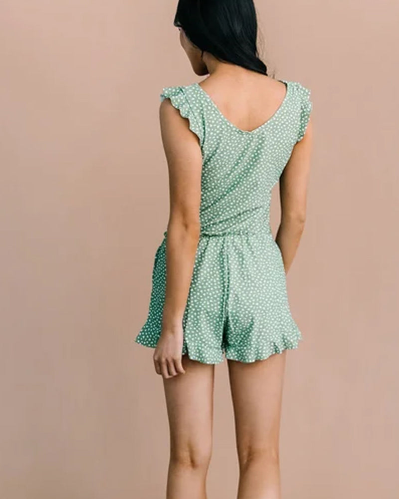 Ivyshape | Swim romper with integrated bra