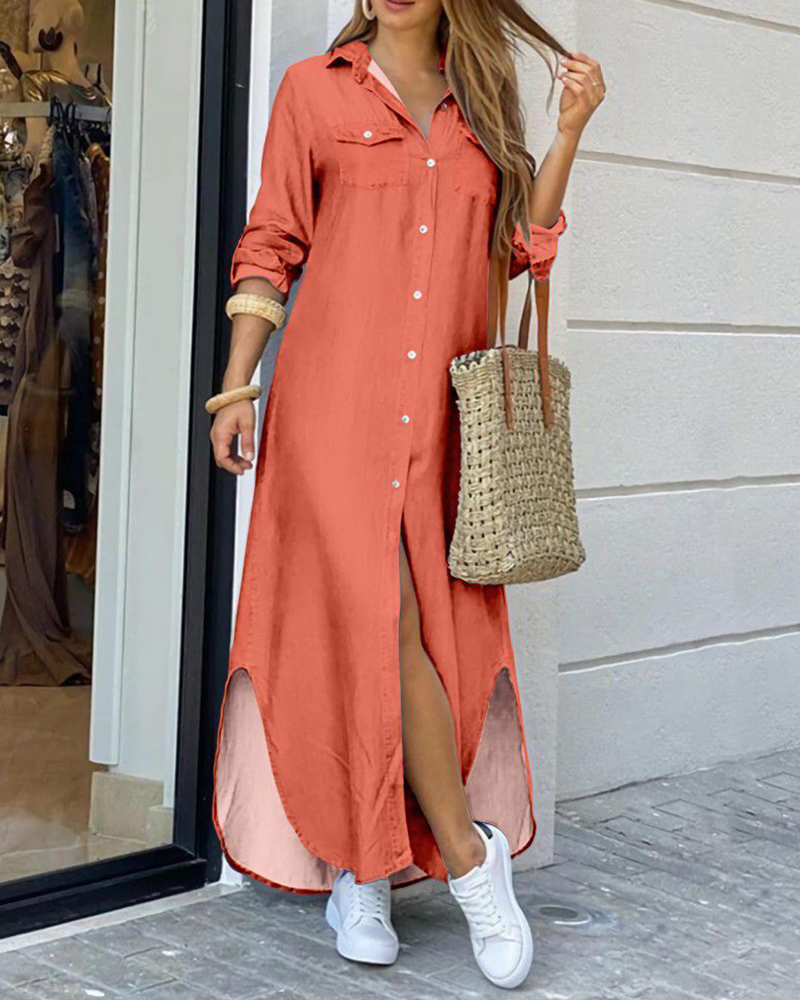 Summer Stylish Button Down Dress | Ideal for Summer