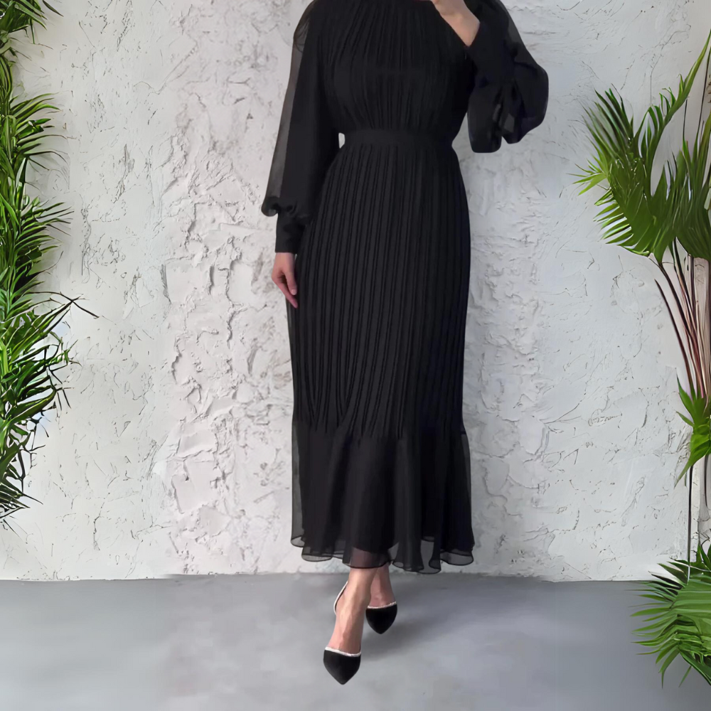 Ivyshape | Pleated Elegant Dress