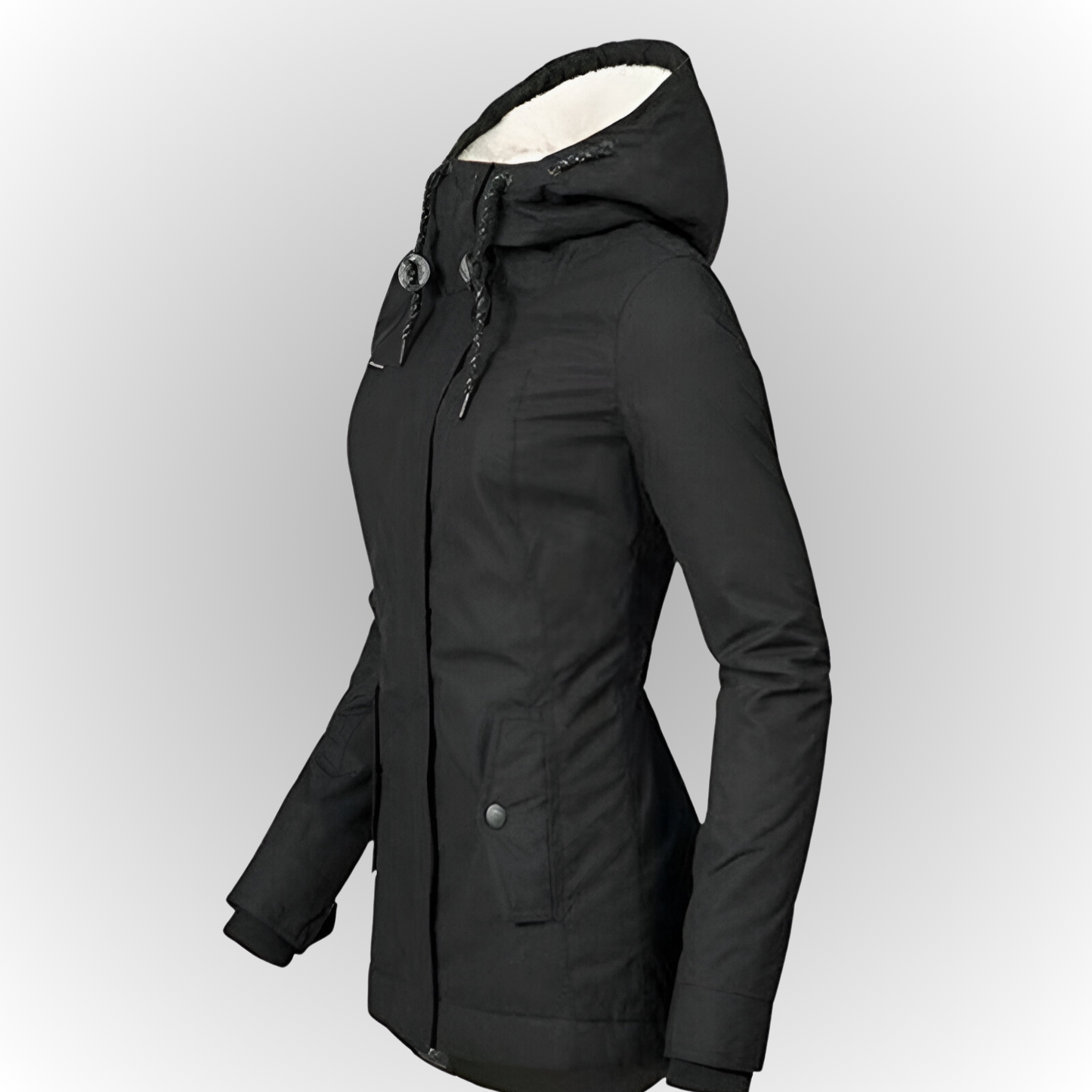 Ivyshape | Lined & Waterproof Winter Coat