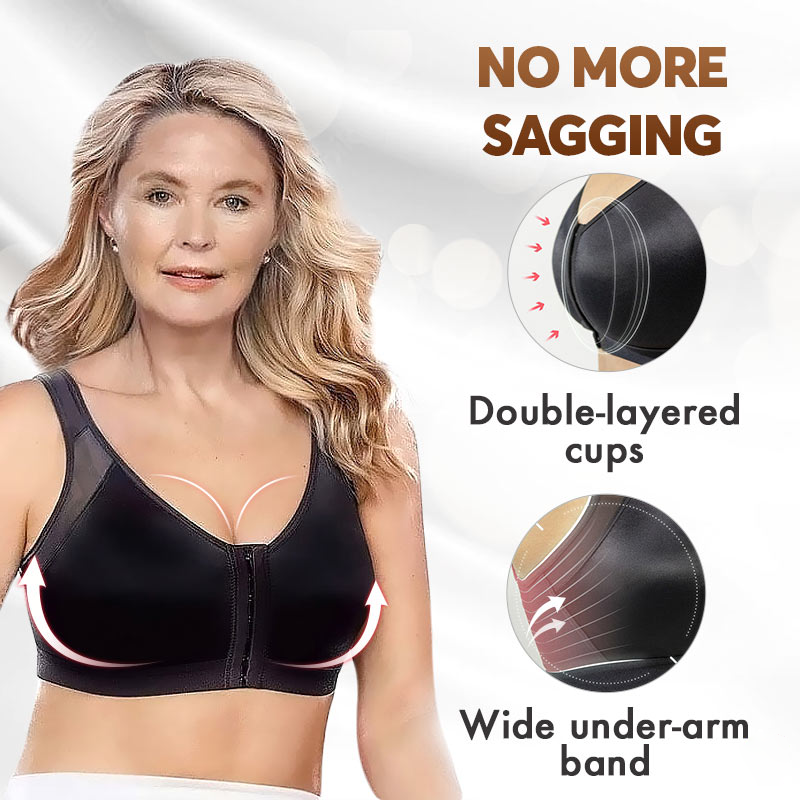 Front-closure wireless-back-support posture bra (1+2 FREE)