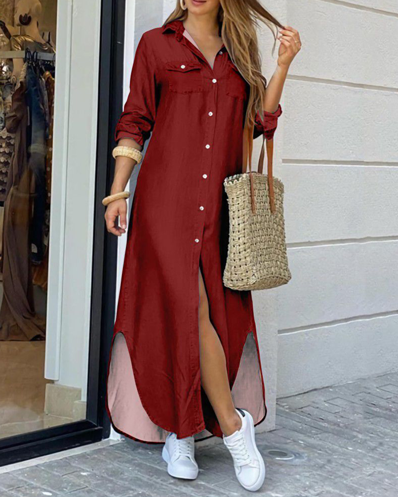 Summer Stylish Button Down Dress | Ideal for Summer