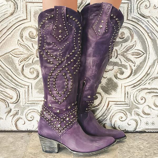 IvyShape | Cowboy boots with heels