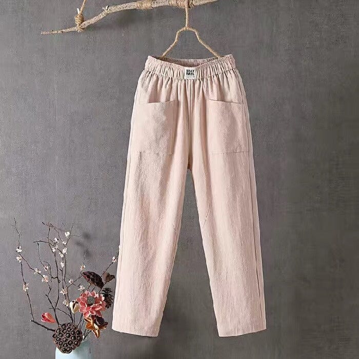 Linen Blend Trousers