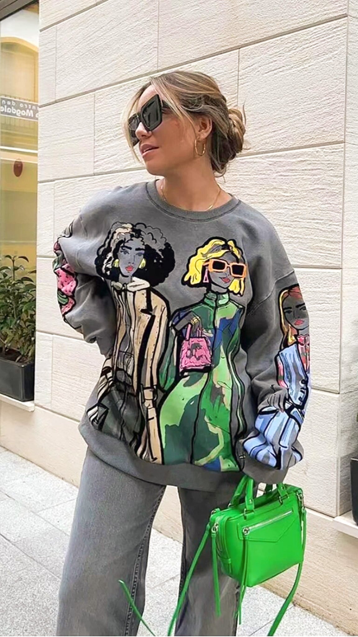 Graphic Sweater