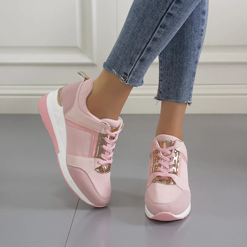 Rosa orthopädische schuhe sneaker
