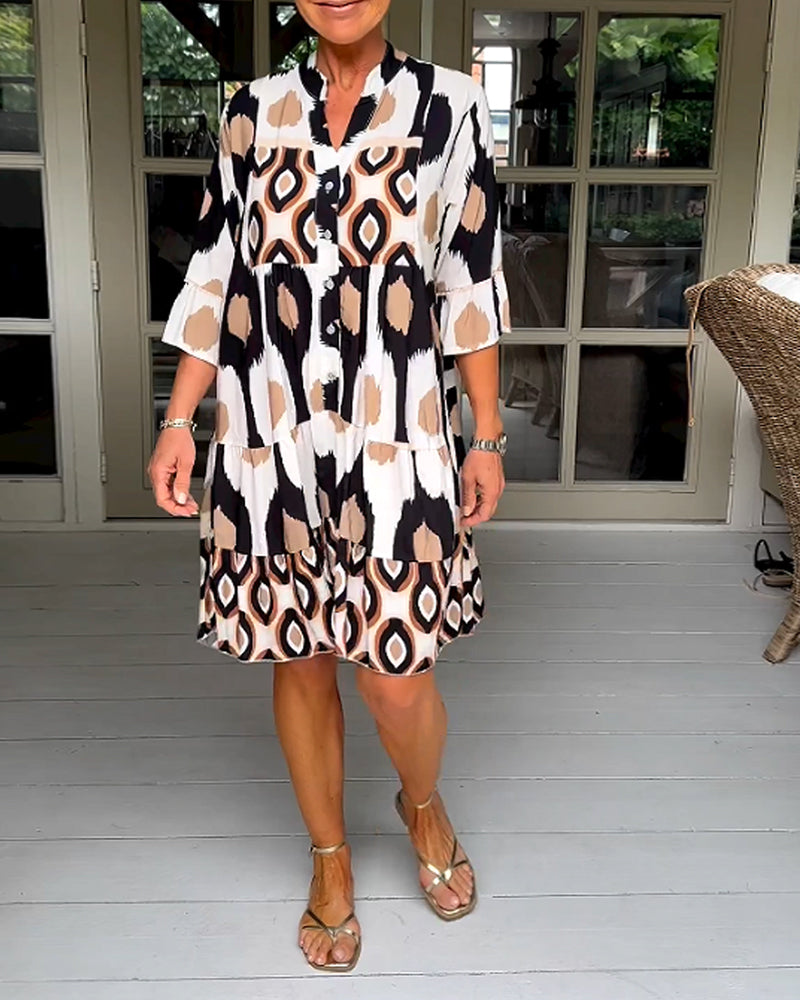 Summer Elegant Printed Dress | Ideal for Summer