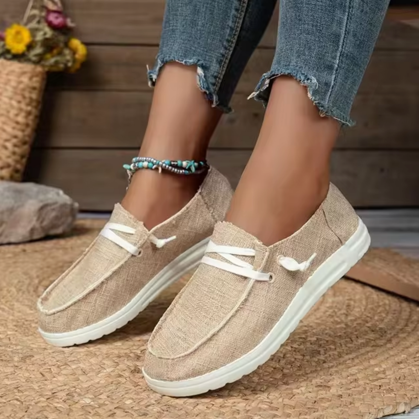 Ivyshape | Relaxed Flat Shoes