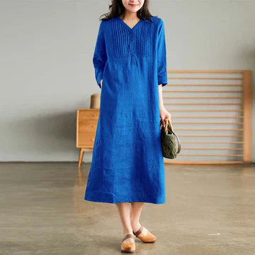 Ivyshape | Women's Cotton Dress