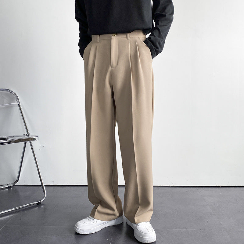 Ivyshape | Relaxed Formal Pants