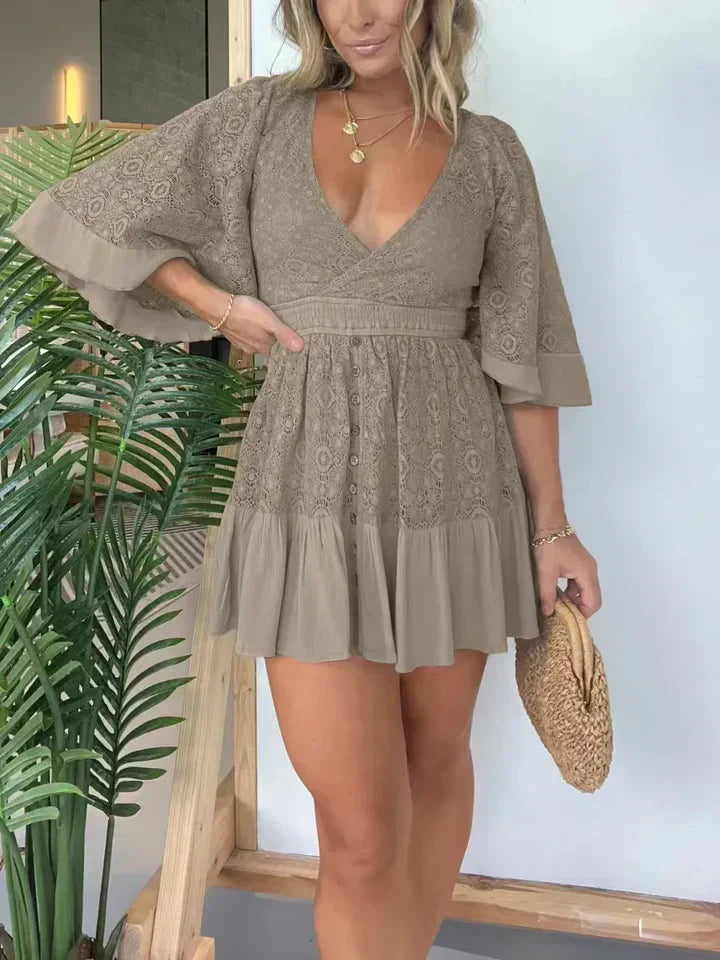 Short Dress - Casual - Lightweight - Ideal for Summer