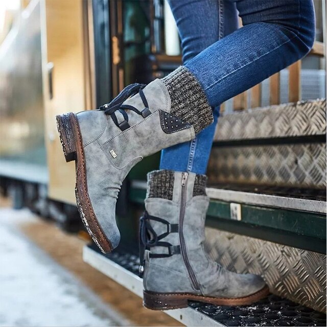 Ivyshape | Padded Snow Boots