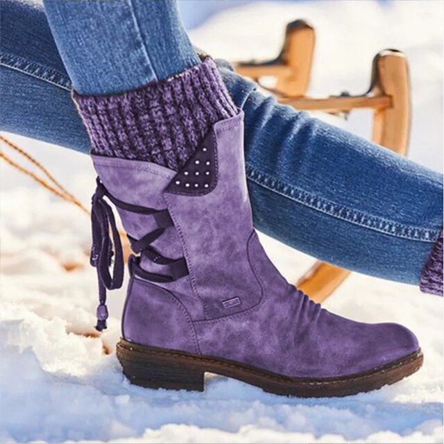 Ivyshape | Padded Snow Boots