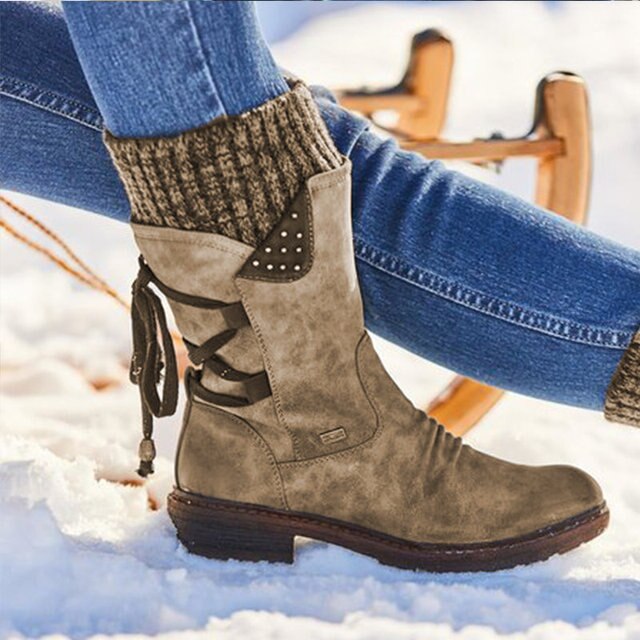 Ivyshape | Padded Snow Boots