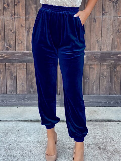 Ivyshape | Pants In Velvet