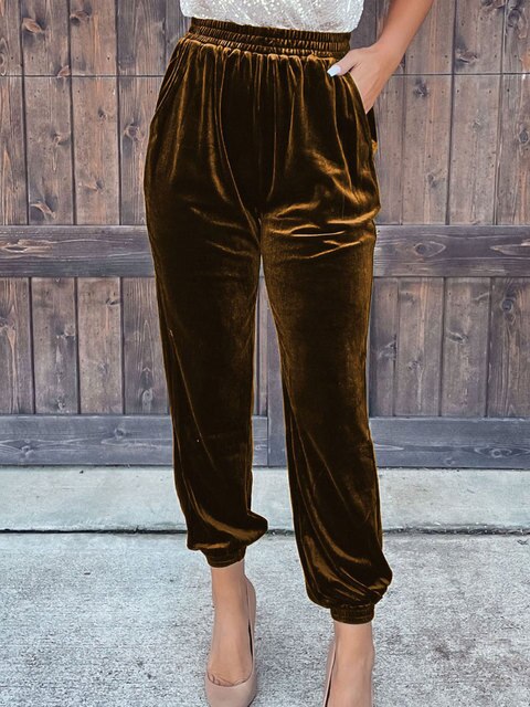 Ivyshape | Pants In Velvet