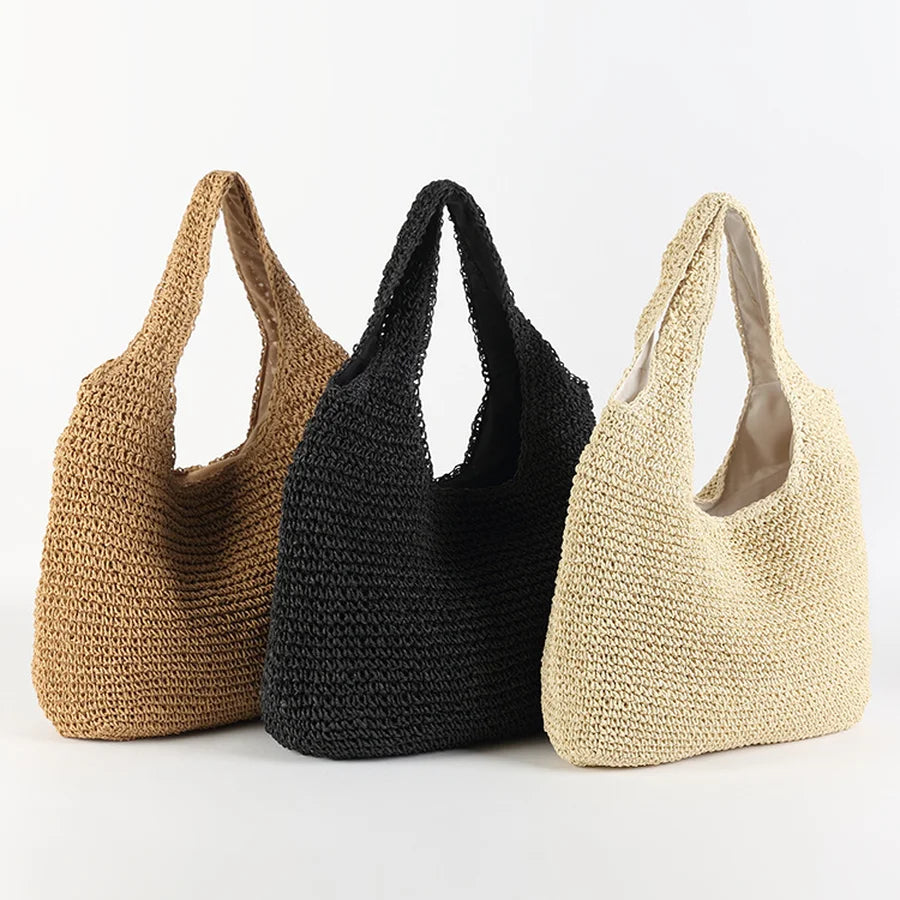 Ivyshape | Marlene Elegant Straw Beach Bag