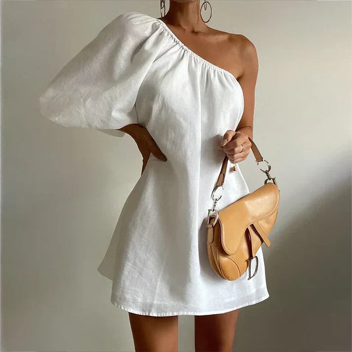 Off Shoulder Dress - Elegant - Fashionable - Ideal for Summer