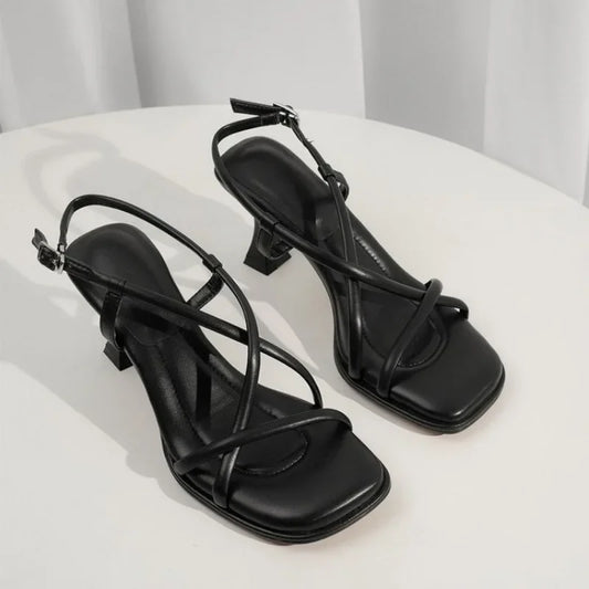 Elegant Women's Thick Heel Sandals