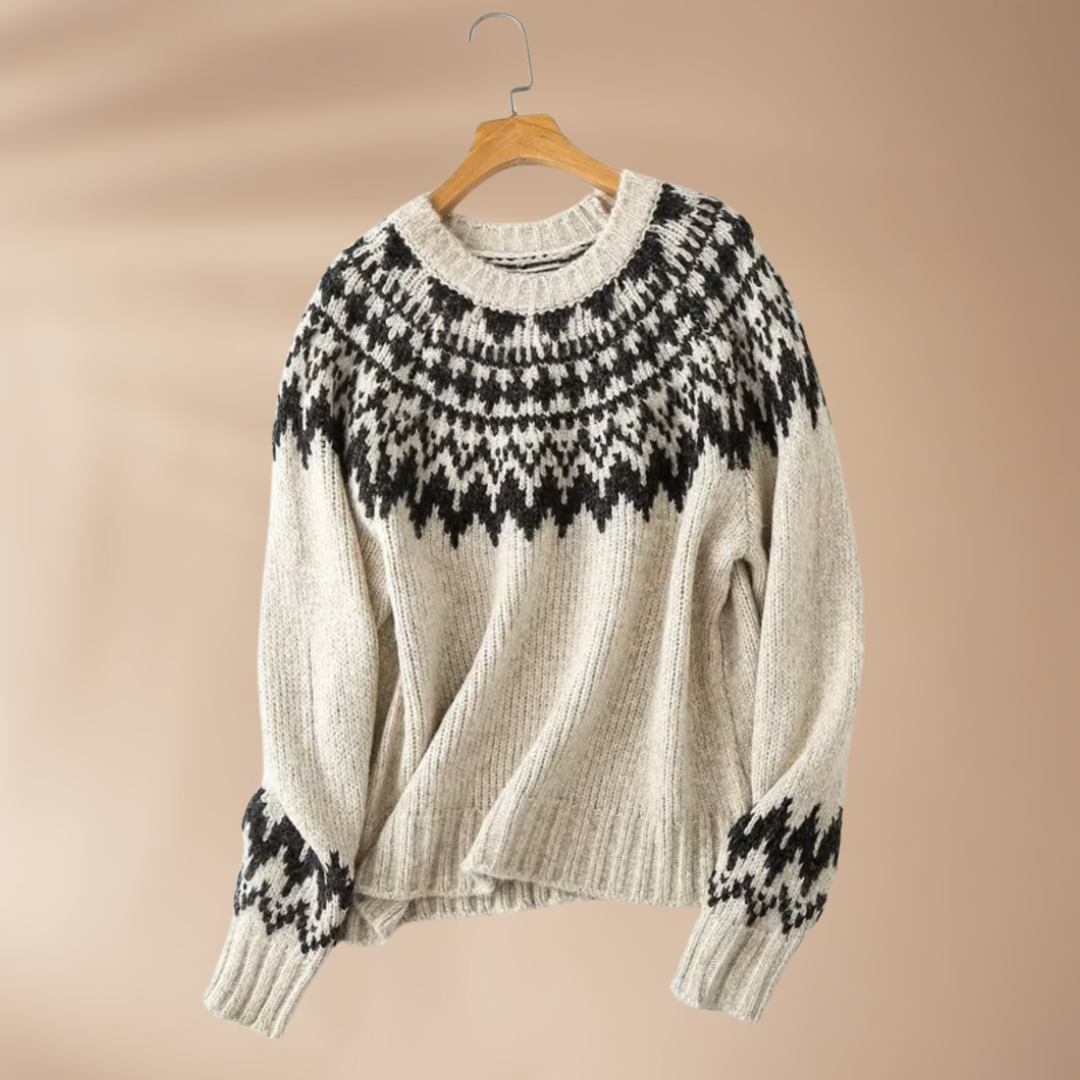 Ivyshape | Women's Warm Wool Sweater In Gray