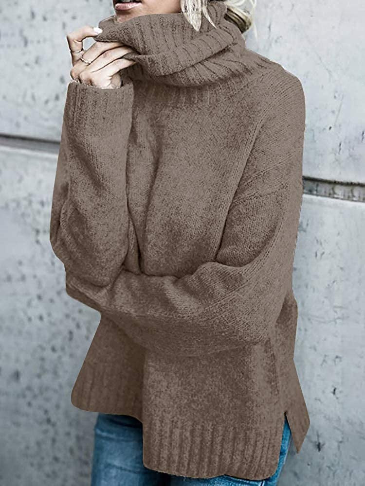 Ivyshape | Elegant Thick Turtleneck Winter Sweater