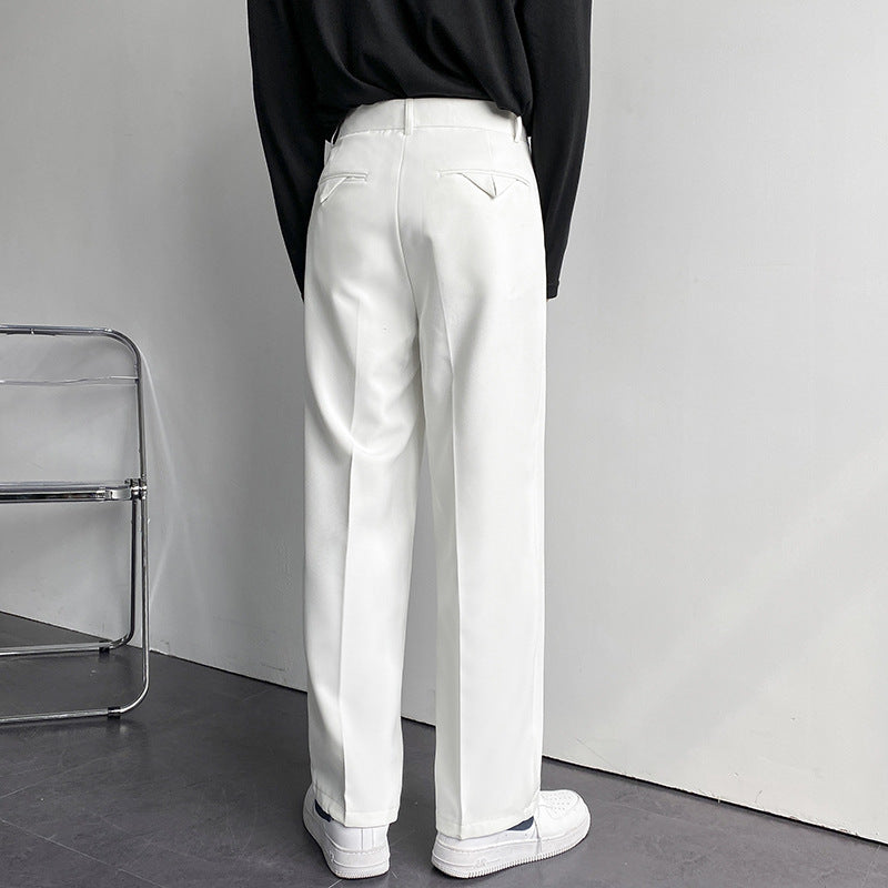 Ivyshape | Relaxed Formal Pants