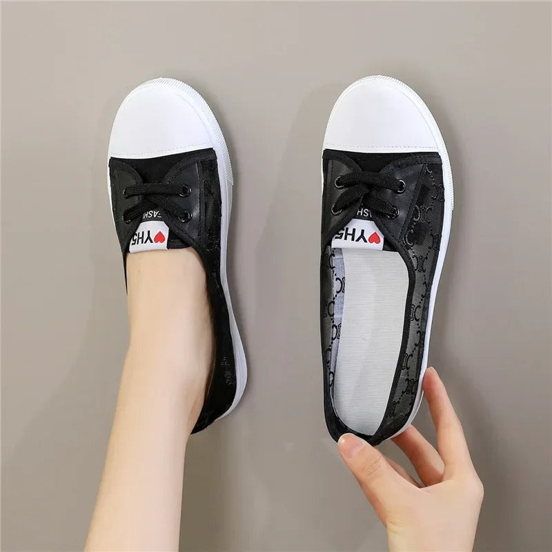 Versatile Soft Sole Canvas Shoes for Women