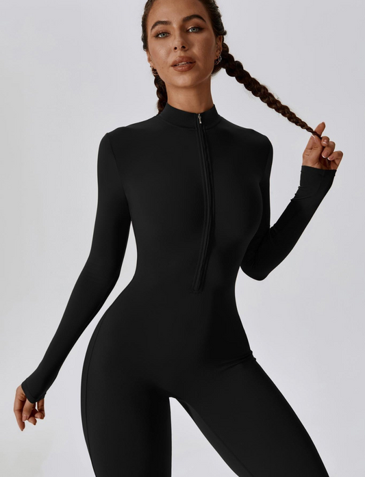 Ivyshape | Elegant Activewear Jumpsuit