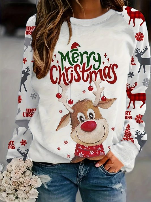 Ivyshape | Merry Christmas Sweatshirt