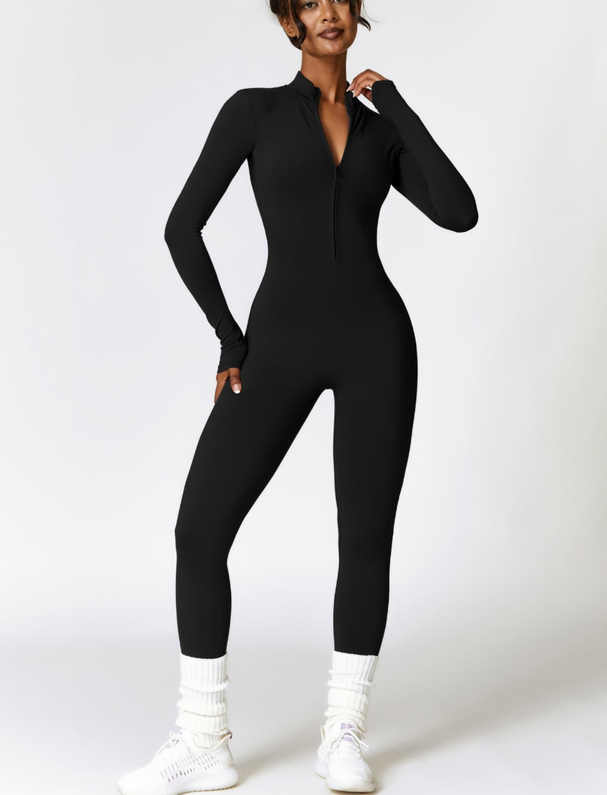 Ivyshape | Elegant Activewear Jumpsuit