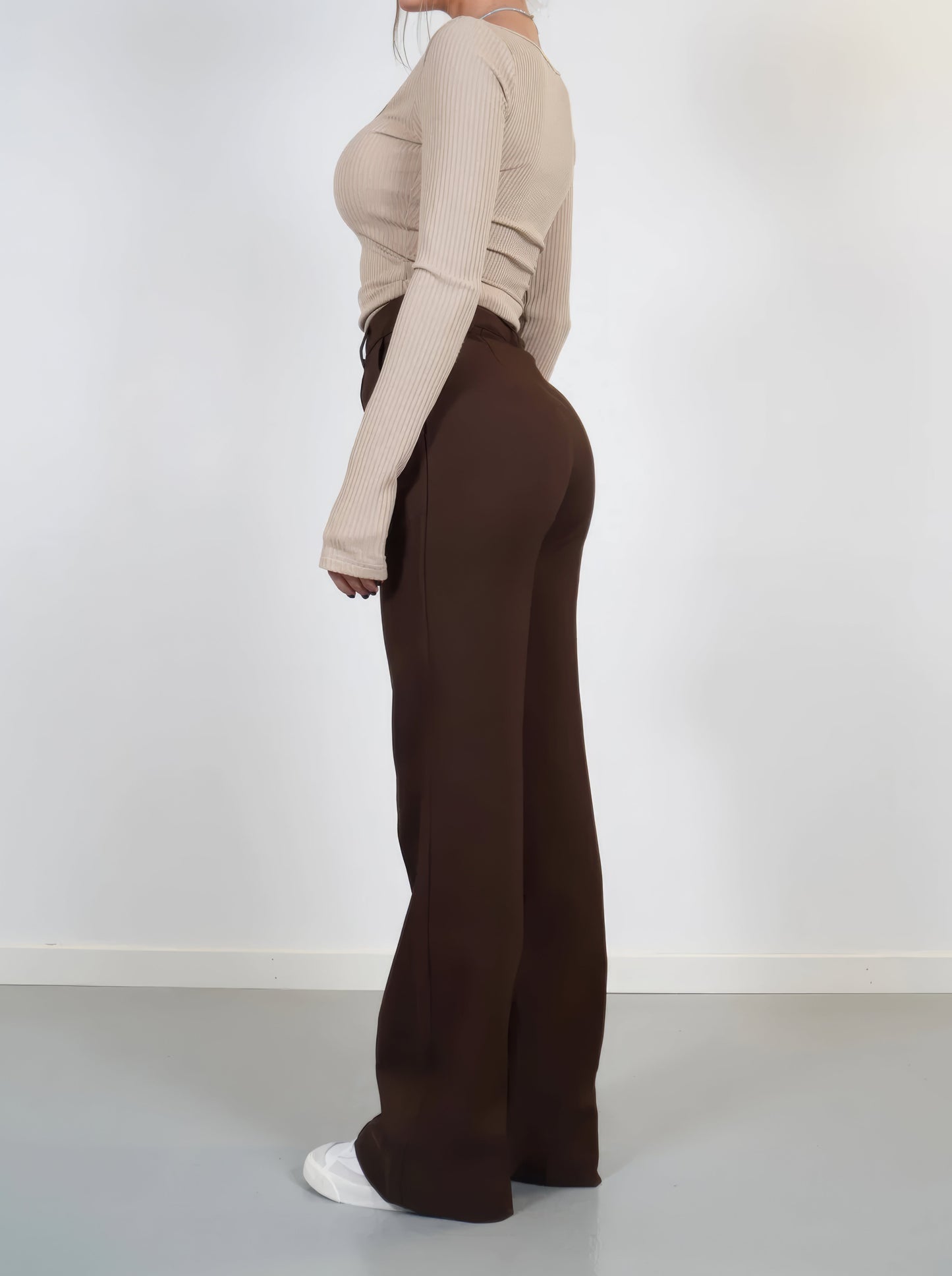 Ivyshape | Wide Chic Trousers Women