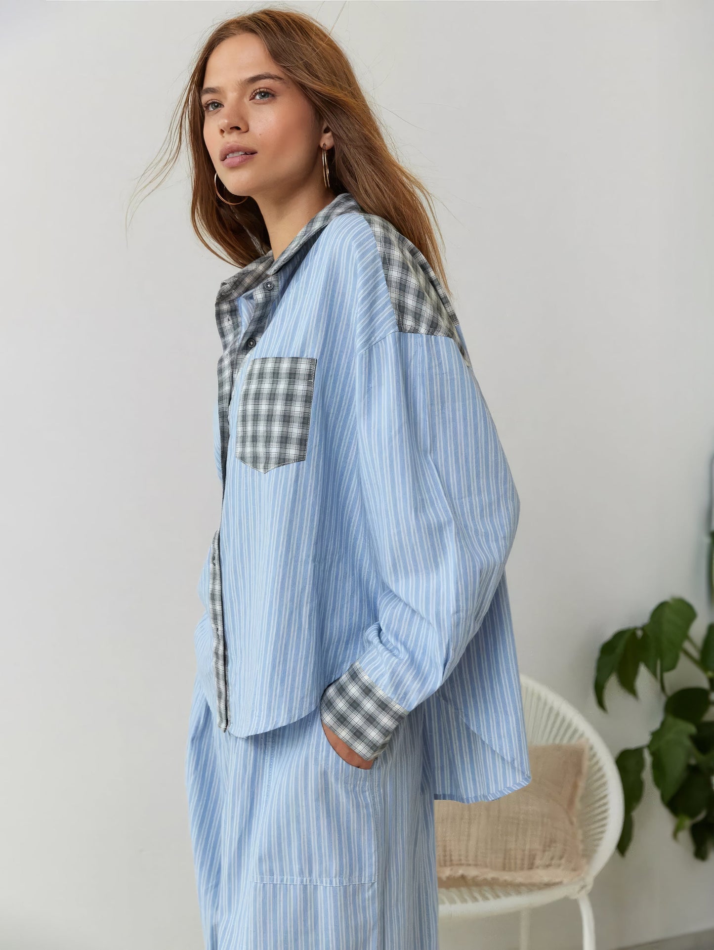 Ivyshape | Cozy Winter Pajama Set for Women Comfortable and Warm