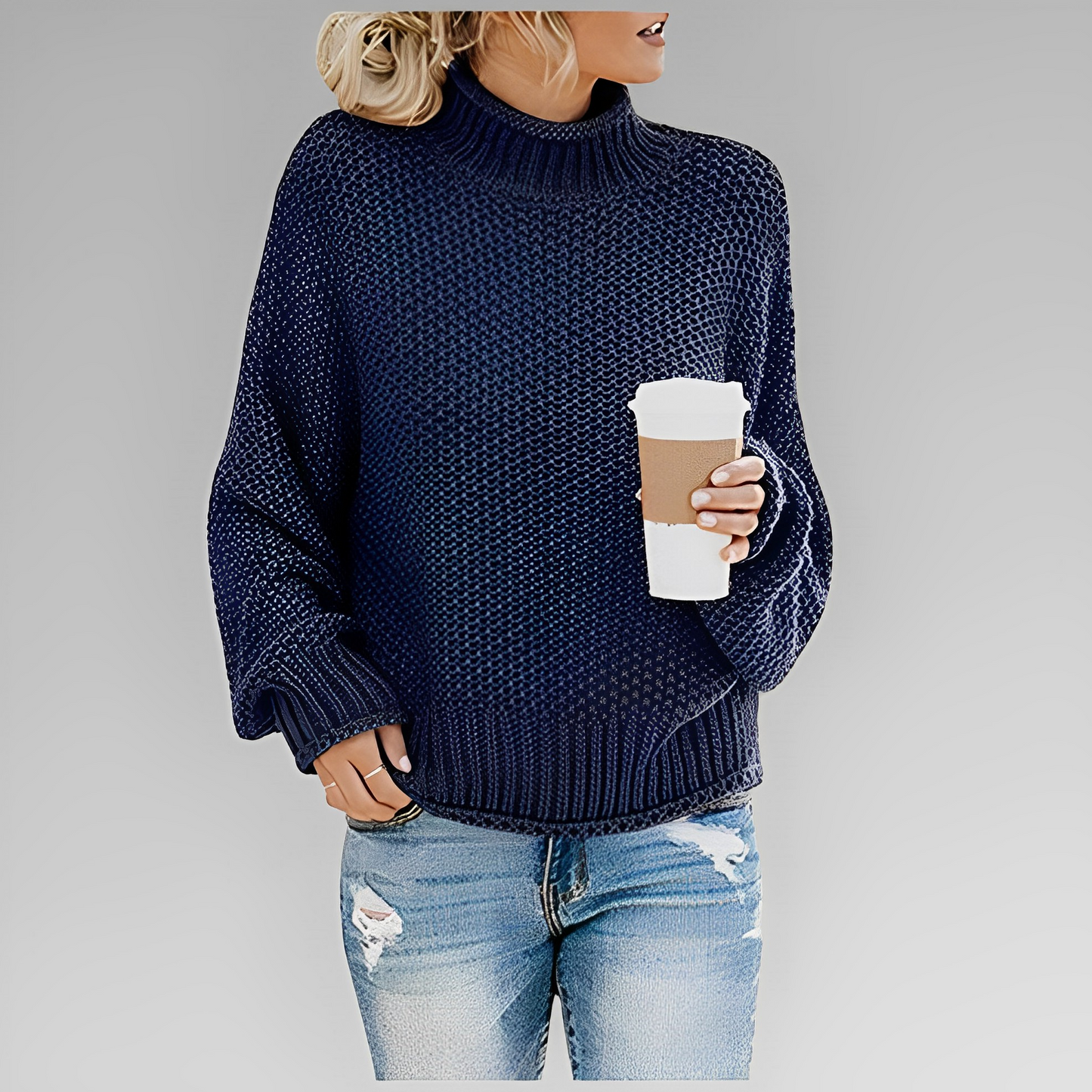 Ivyshape | Trendy and Minimalist Winter Sweater