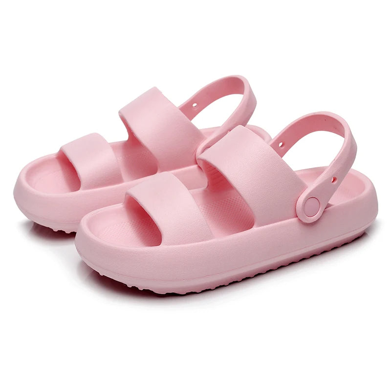 Ivyshape | Orthopedic Sandals Comfort Plus Slippers with Double Straps Padded, Casual Slip-On Sandals