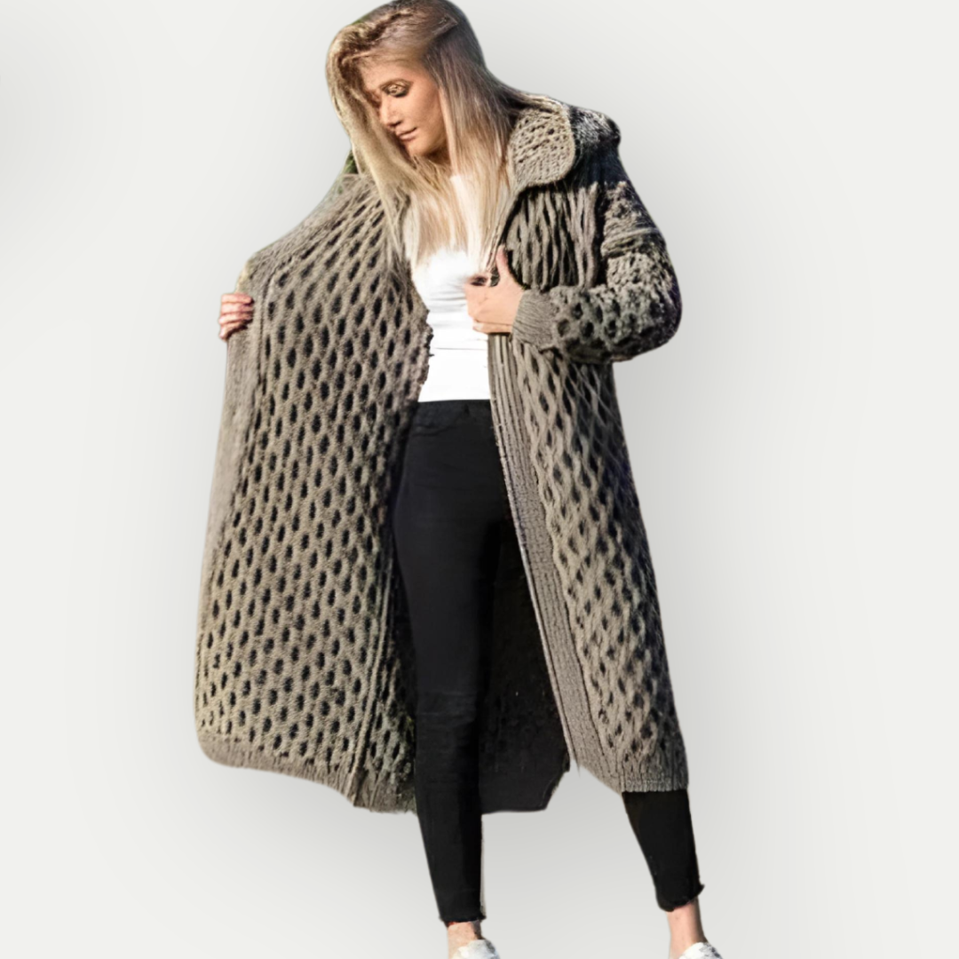 Ivyshape | Hooded Womens Coat