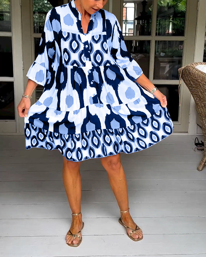 Summer Elegant Printed Dress | Ideal for Summer