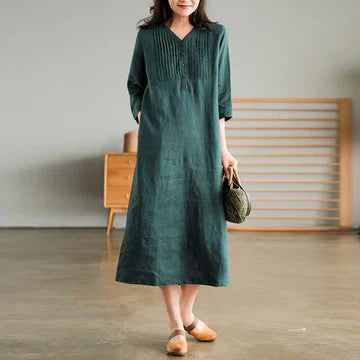 Ivyshape | Women's Cotton Dress