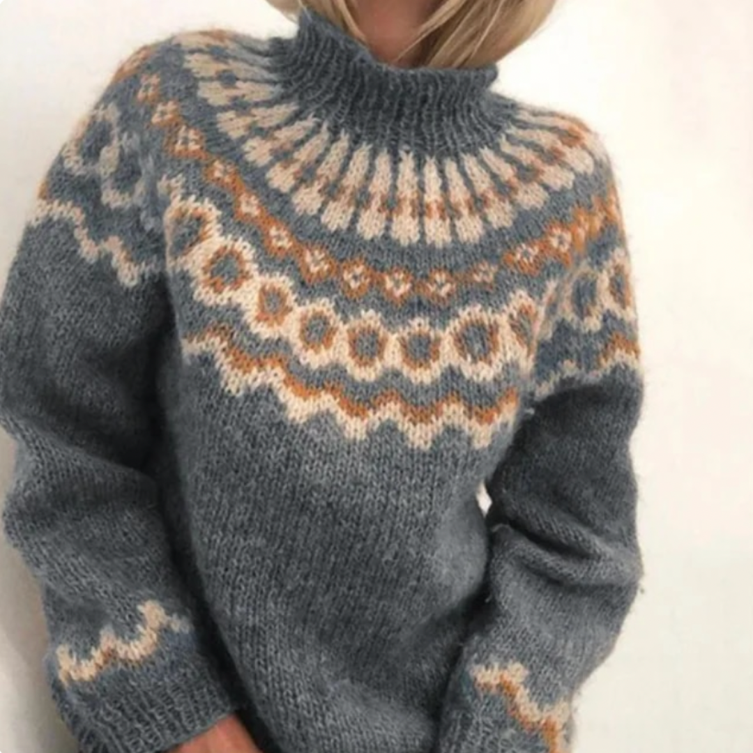 Ivyshape | Warm and Stylish Knitted Sweater