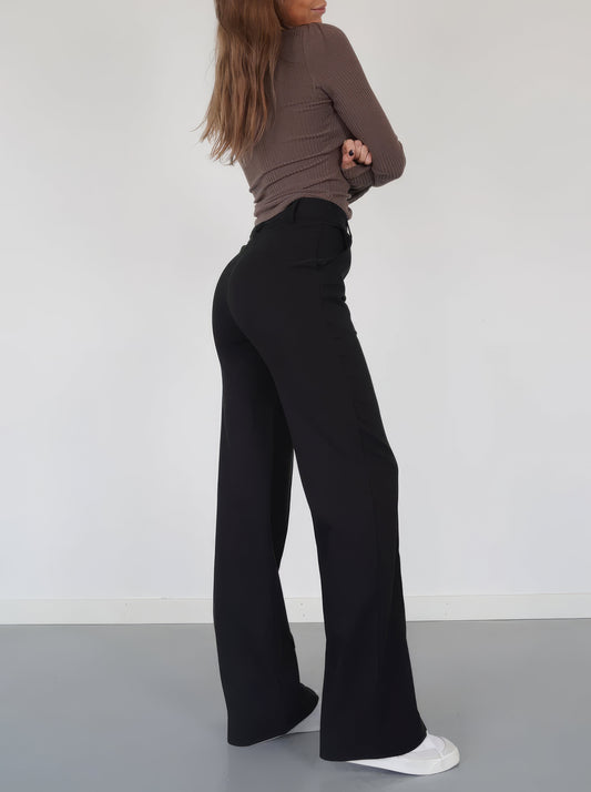 Ivyshape | Wide Chic Trousers Women