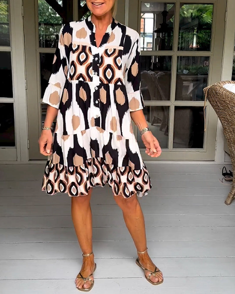 Summer Elegant Printed Dress | Ideal for Summer