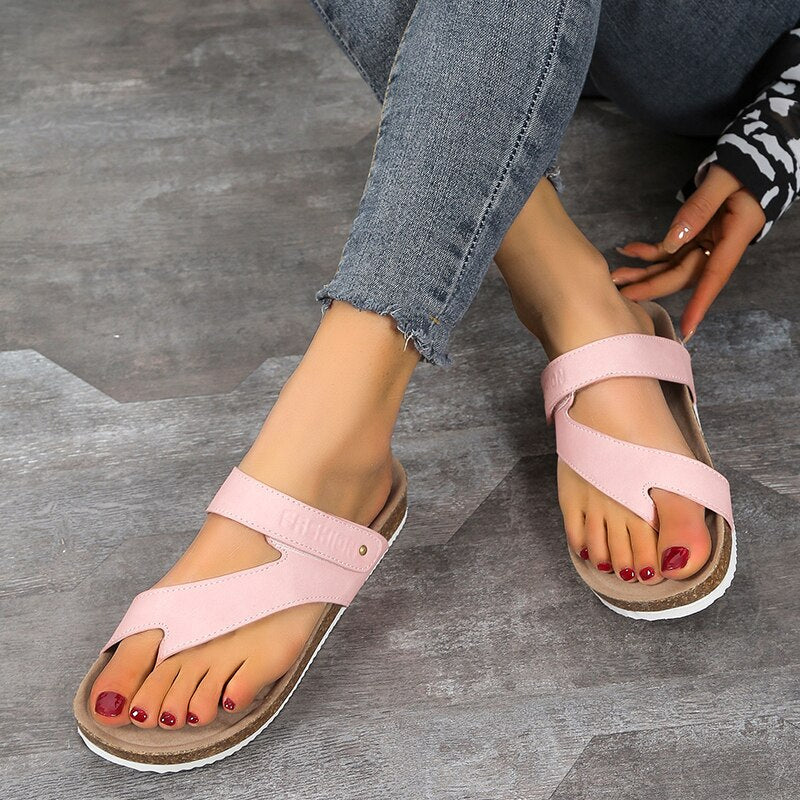 Ivyshape | Women's Comfortable Sandals Leaher