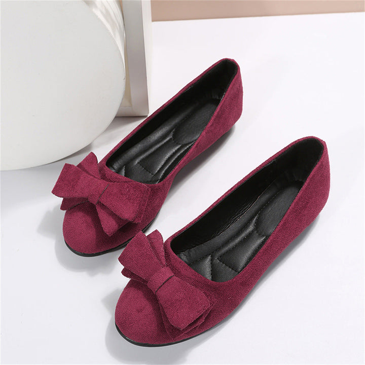 Ivyshape | Women's Chic Doll Shoes Ribbon