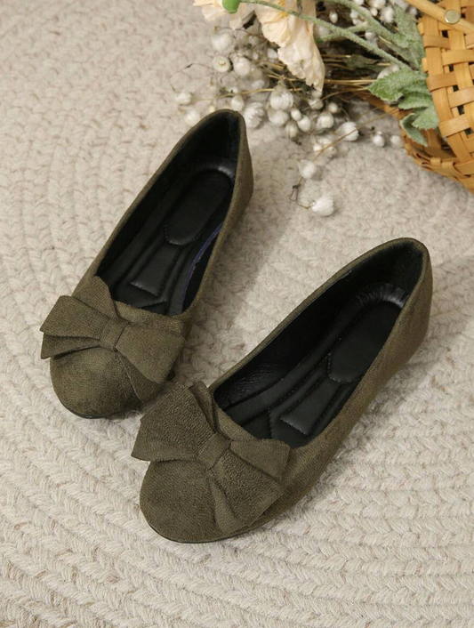 Ivyshape | Women's Chic Doll Shoes Ribbon