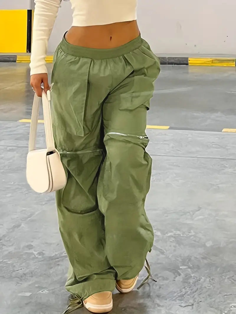 Ivyshape | Stylish Light Cargo Pants