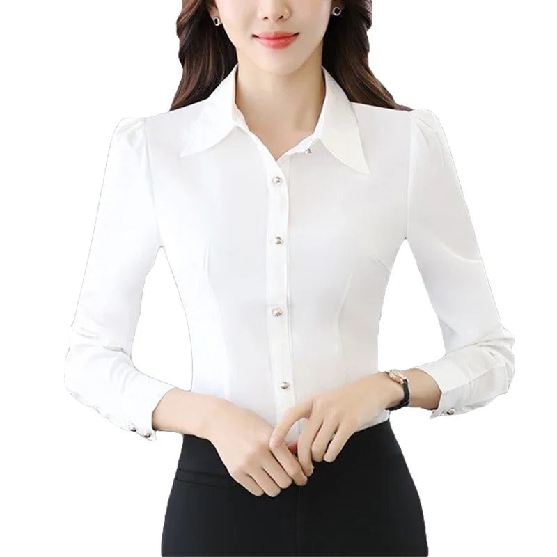 Elegant Slim Fit Formal Shirt for Women